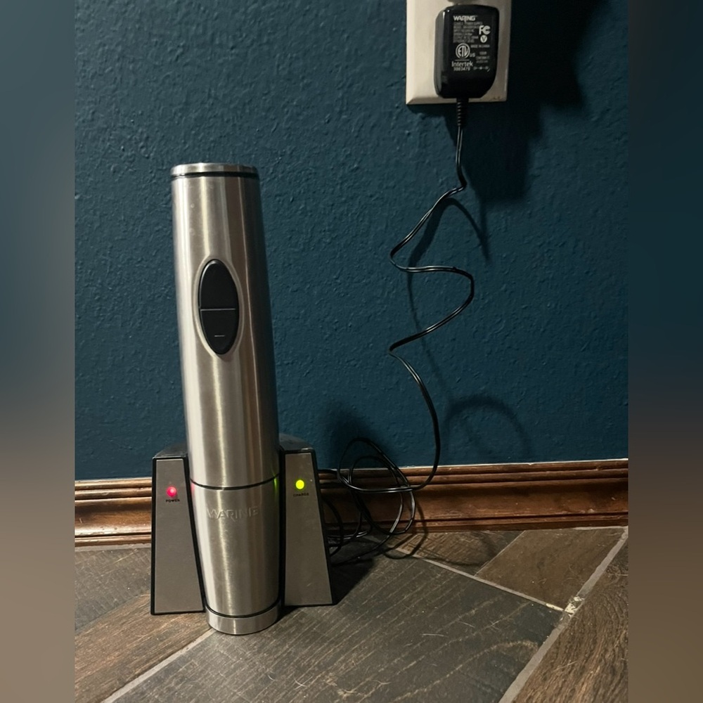 Waring Stainless Steel Electric Wine Opener